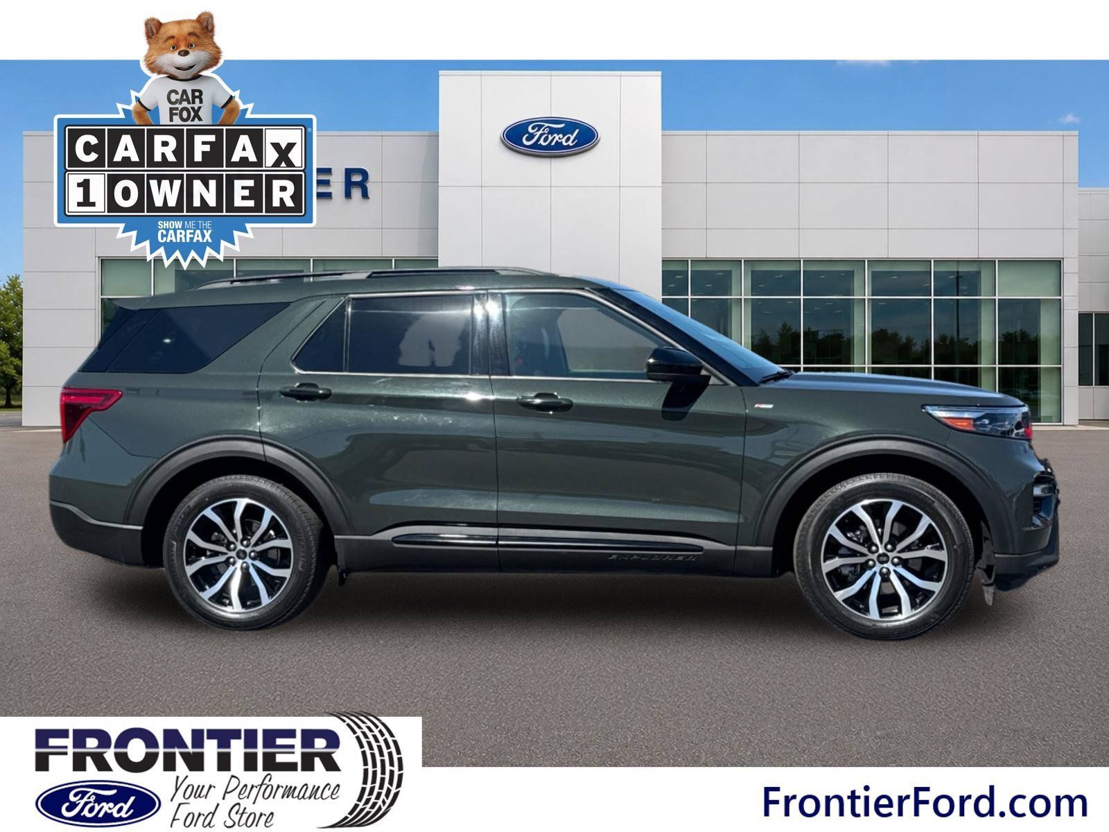 Used 2023 Ford Explorer ST-Line w/ Class IV Trailer Tow Package RWD image 4