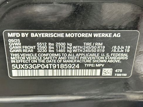 Used 2026 BMW X3 xDrive30i AWD/4WD image 12