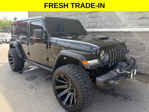 Used 2021 Jeep Wrangler Unlimited Rubicon w/ Trailer Tow Package AWD/4WD image 1