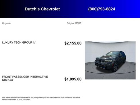 Used 2022 Jeep Grand Cherokee Overland w/ Luxury Tech Group IV AWD/4WD image 6