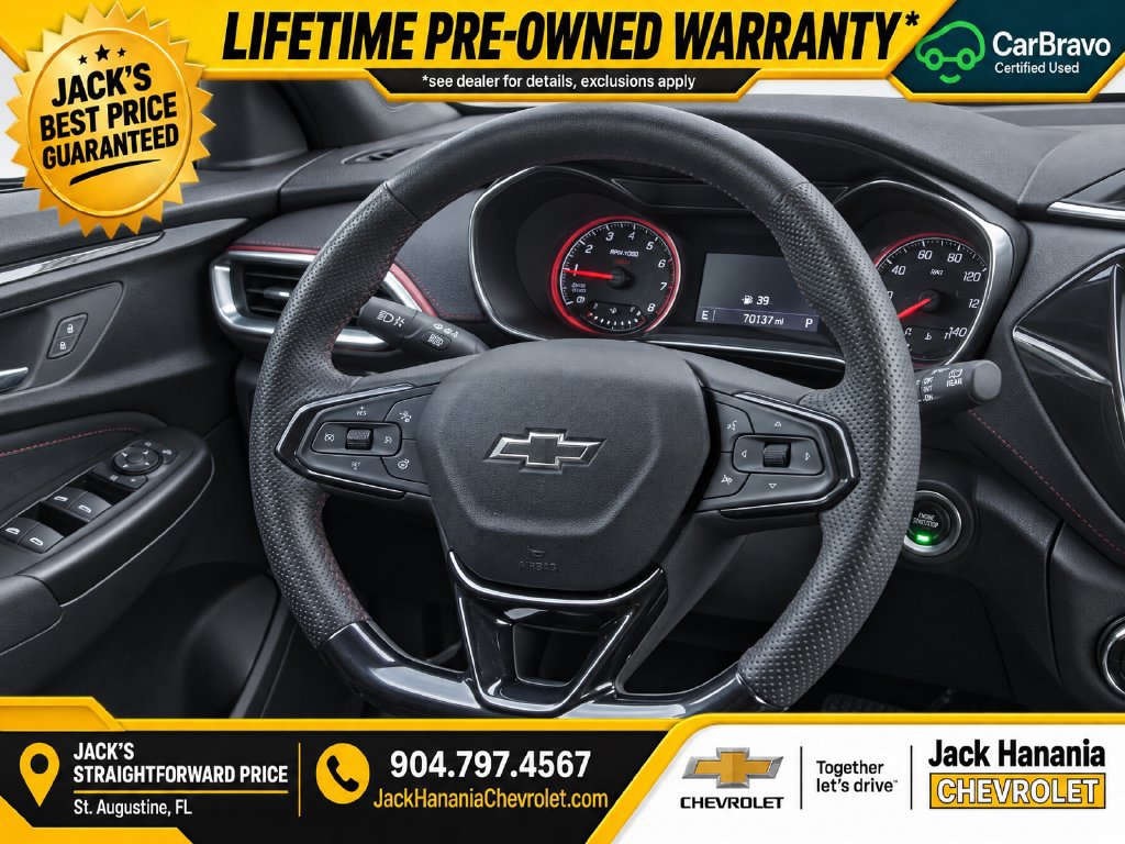 Used 2023 Chevrolet TrailBlazer RS w/ Sun and Liftgate Package FWD image 11
