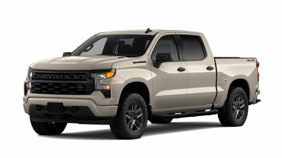 New 2026 Chevrolet Silverado 1500 Custom w/ Turbomax Blackout Package AWD/4WD image 27