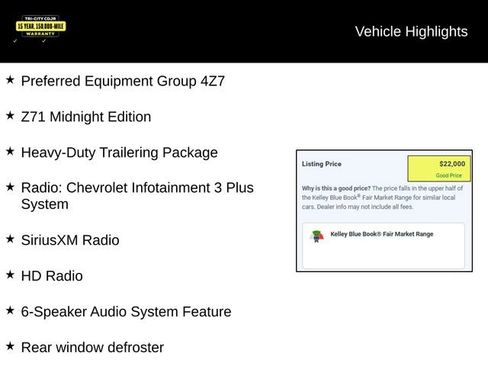 Used 2019 Chevrolet Colorado Z71 w/ Z71 Midnight Edition image 10