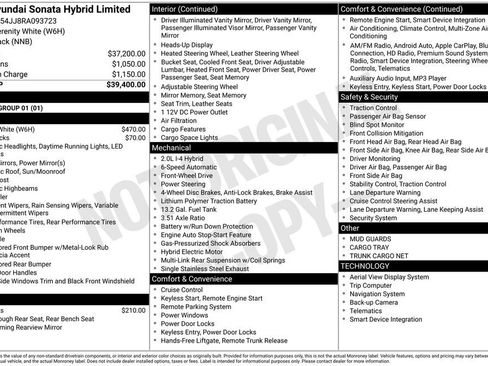 Used 2024 Hyundai Sonata Limited image 35
