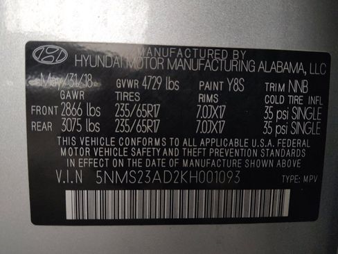 Used 2019 Hyundai Santa Fe SE FWD image 33