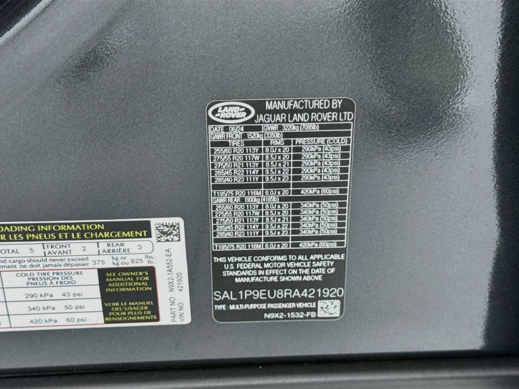 Used 2024 Land Rover Range Rover Sport SE AWD/4WD image 34