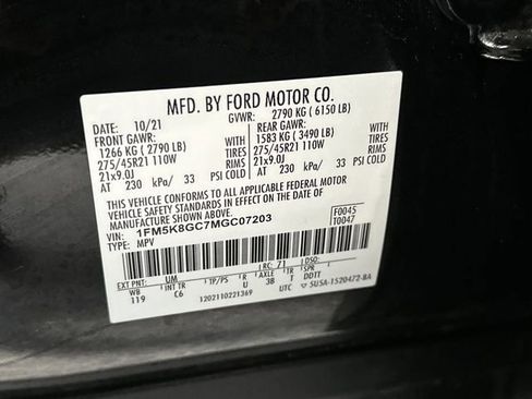 Used 2021 Ford Explorer ST image 44