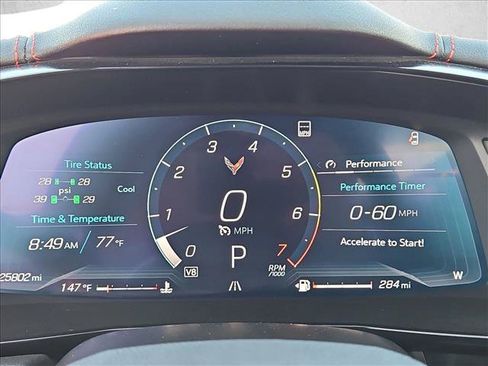 Used 2022 Chevrolet Corvette Stingray Preferred Cpe w/ Z51 Performance Package RWD image 14