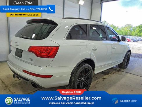 Used 2015 Audi Q7 3.0T S line Prestige w/ 21" S Line Plus Package AWD/4WD image 4