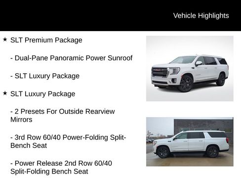 Used 2023 GMC Yukon XL SLT w/ SLT Premium Package image 16