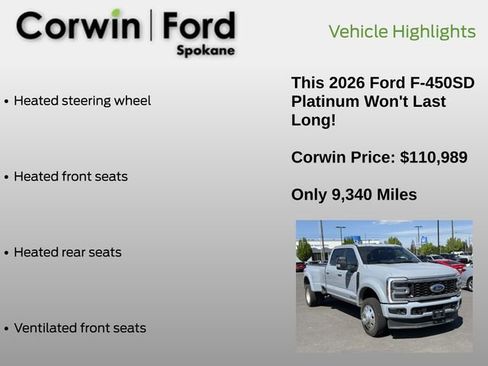 Used 2026 Ford F450 Platinum AWD/4WD image 12