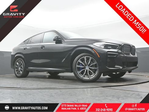 Used 2023 BMW X6 M50i w/ Climate Comfort Package AWD/4WD image 1