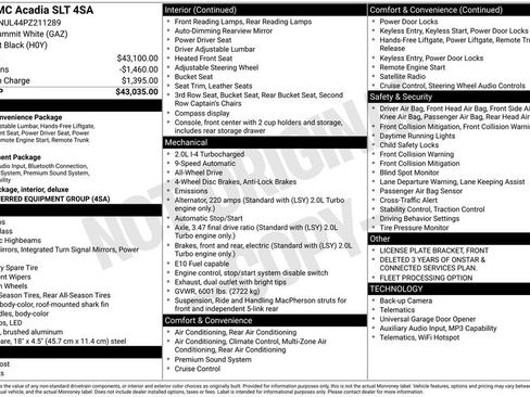 Used 2023 GMC Acadia SLT image 17