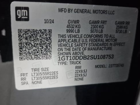 New 2025 GMC Hummer EV 3X w/ LPO, Sport Package image 11