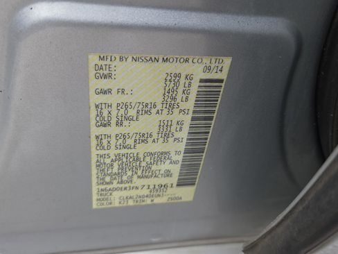 Used 2015 Nissan Frontier Desert Runner RWD image 16