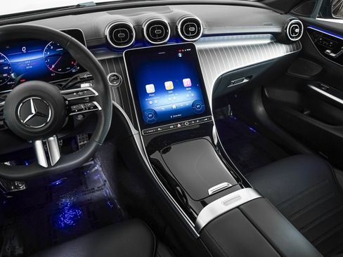 Certified 2025 Mercedes-Benz C 300 Sedan w/ AMG Line w/ Night Package image 18
