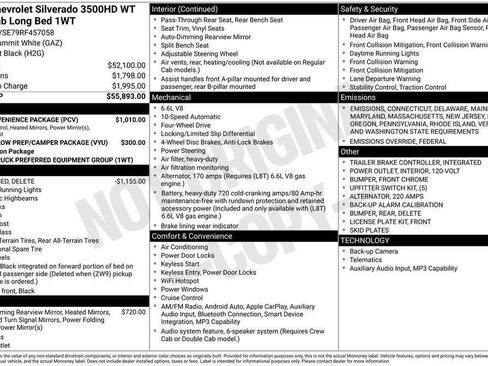 New 2024 Chevrolet Silverado 3500 W/T w/ WT Convenience Package image 2