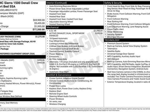 Used 2024 GMC Sierra 1500 Denali w/ Technology Package AWD/4WD image 6