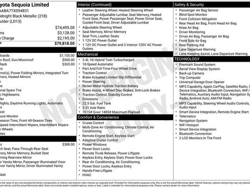 Used 2026 Toyota Sequoia Limited AWD/4WD image 37