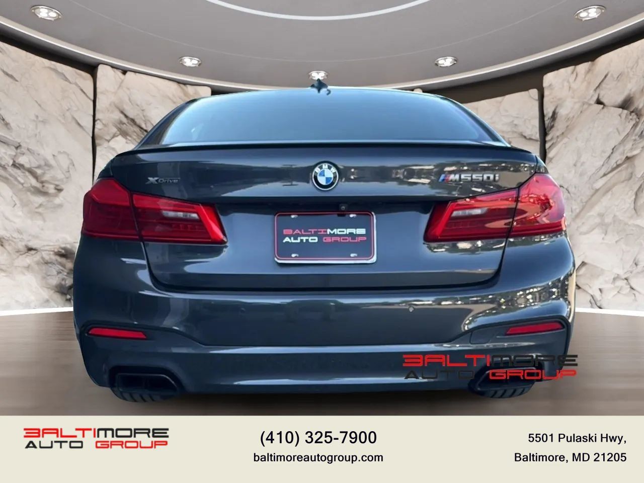 Used 2020 BMW M550i xDrive w/ Executive Package AWD/4WD image 7