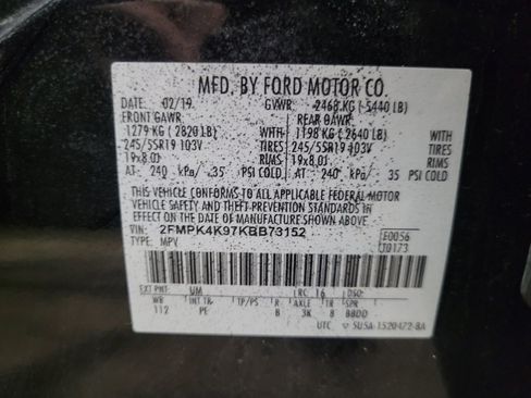 Used 2019 Ford Edge Titanium w/ Equipment Group 301A image 33