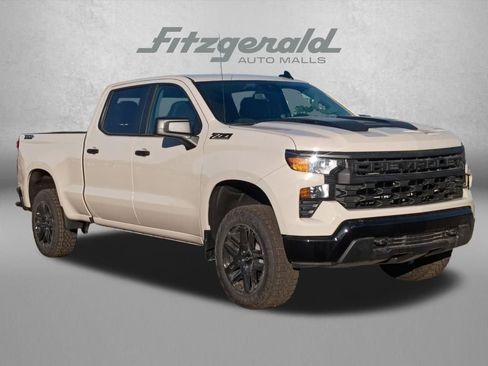 New 2026 Chevrolet Silverado 1500 Custom Trail Boss w/ Dark Appearance Package AWD/4WD image 1