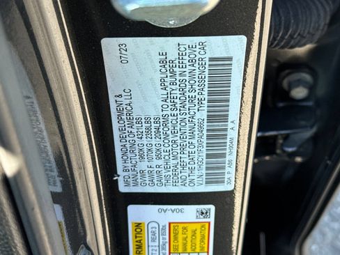 Used 2023 Honda Accord EX image 28