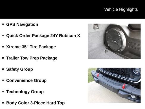 Used 2025 Jeep Wrangler Unlimited Rubicon AWD/4WD image 4