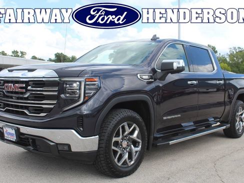 Used 2023 GMC Sierra 1500 SLT w/ SLT Premium Plus Package AWD/4WD image 1