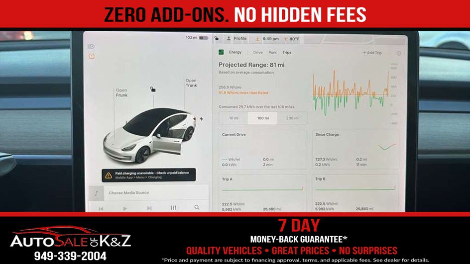 Used 2021 Tesla Model 3 Standard Range Plus RWD image 34