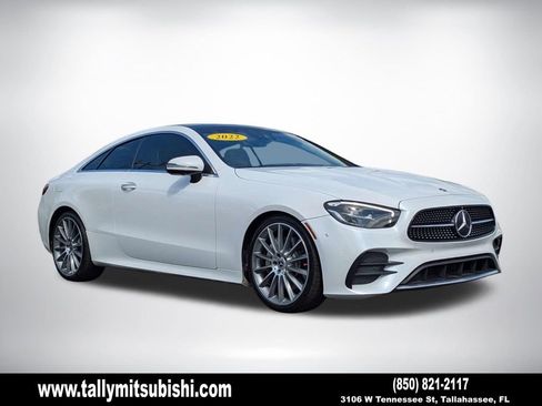 Used 2022 Mercedes-Benz E 450 Coupe w/ AMG Line image 1