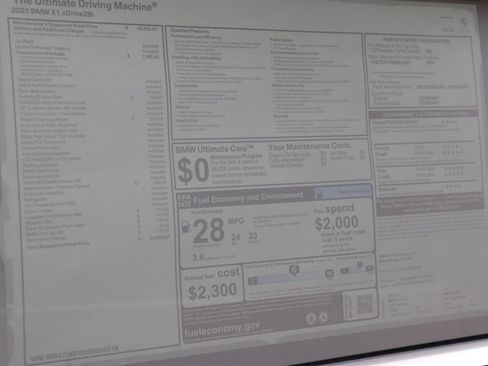 Used 2025 BMW X1 xDrive28i w/ Convenience Package image 14