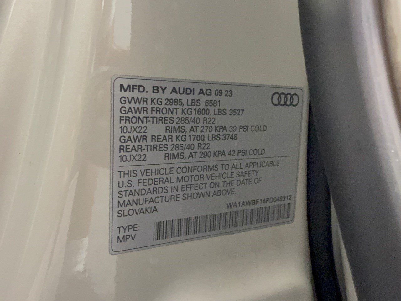 Used 2023 Audi SQ8 Premium Plus AWD/4WD image 31