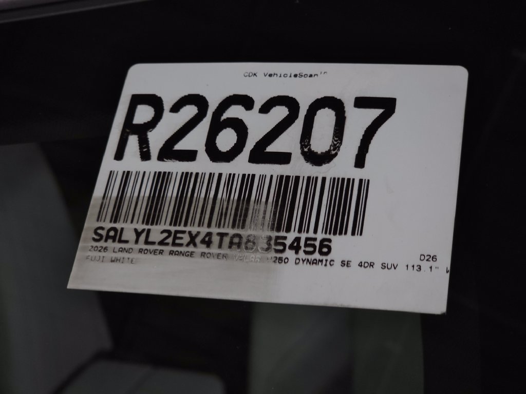 Certified 2026 Land Rover Range Rover Velar Dynamic SE AWD/4WD image 40