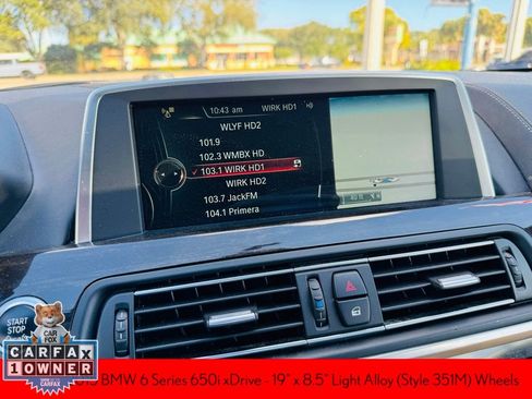 Used 2015 BMW 650i xDrive Convertible w/ M Sport Edition image 27