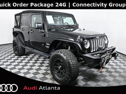Used 2016 Jeep Wrangler Unlimited Sahara w/ Connectivity Group image 1