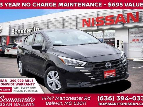 New 2025 Nissan Versa S w/ Trunk Package image 1