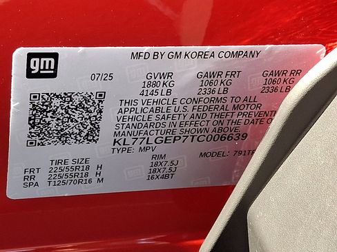 New 2026 Chevrolet Trax RS image 10