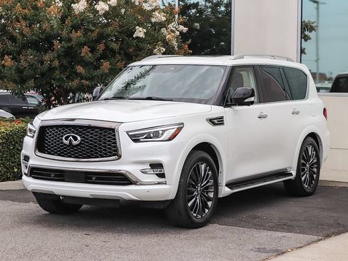 Used 2021 INFINITI QX80 Premium Select w/ All-Season Package AWD/4WD image 3
