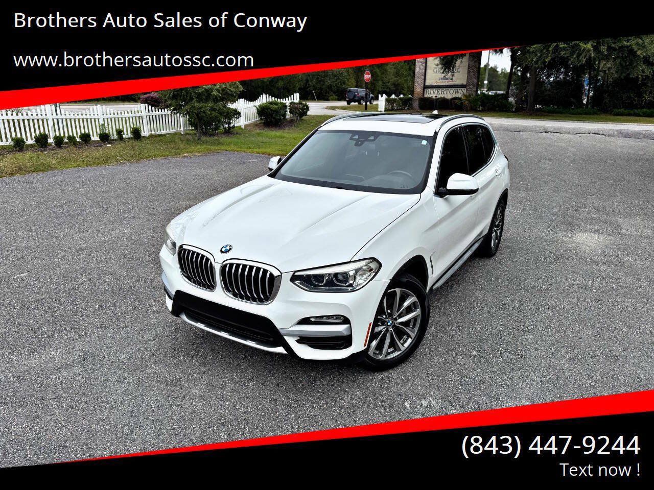 Used 2019 BMW X3 sDrive30i RWD image 1