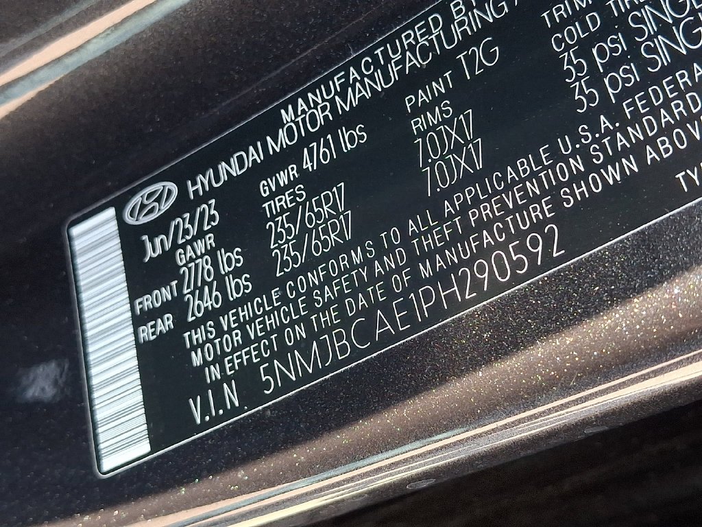 Used 2023 Hyundai Tucson SEL AWD/4WD image 28