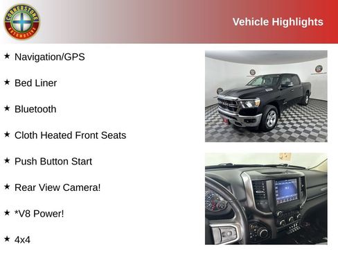 Used 2019 RAM 1500 Big Horn AWD/4WD image 2