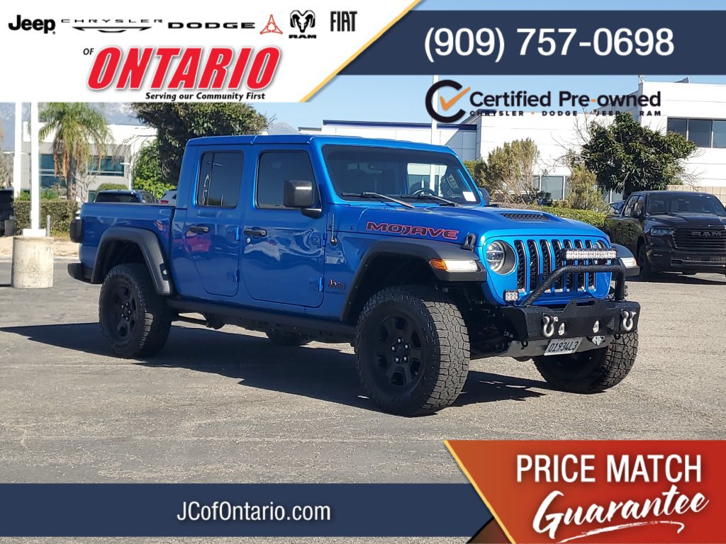 Certified 2022 Jeep Gladiator Mojave w/ LED Lighting Group AWD/4WD image 1