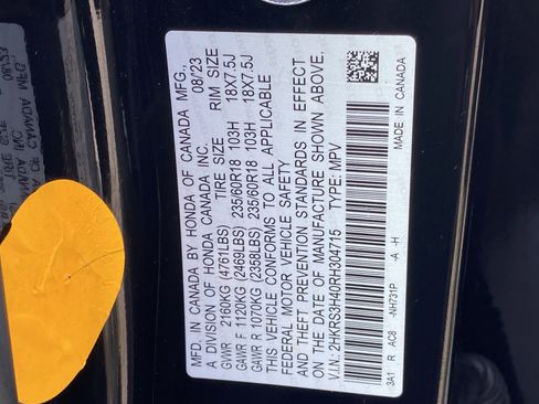 Certified 2024 Honda CR-V EX image 30