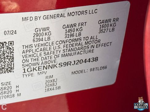 Used 2024 GMC Acadia Elevation AWD/4WD image 29