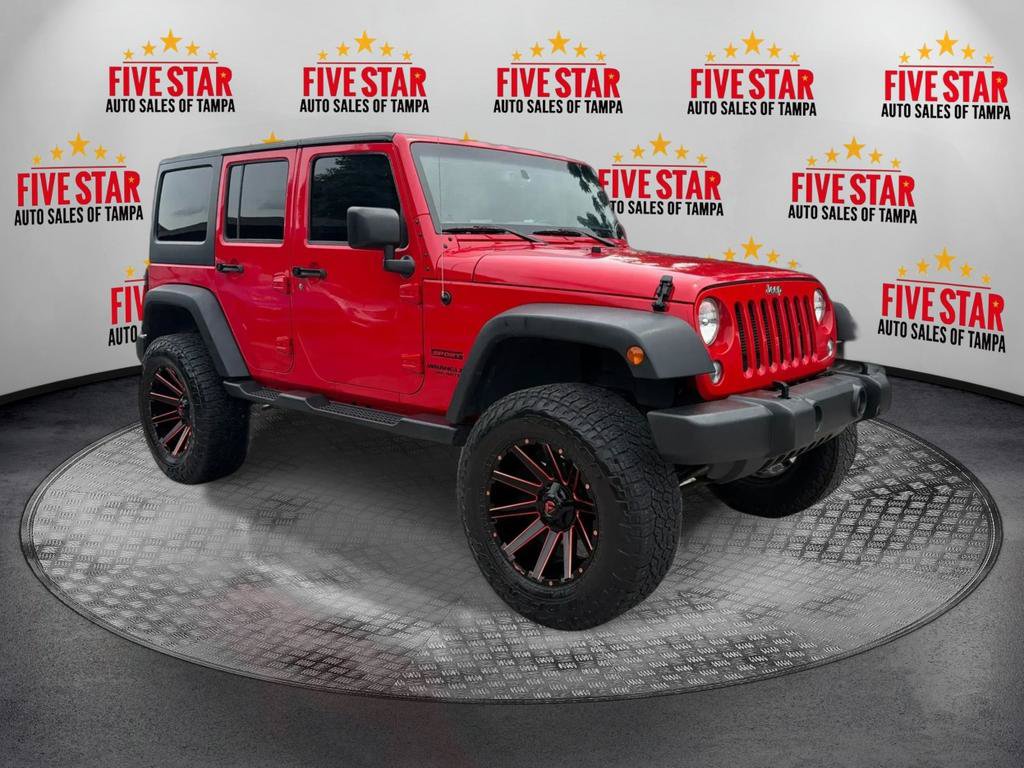 Used 2017 Jeep Wrangler Unlimited Sport w/ Quick Order Package 24S AWD/4WD image 1