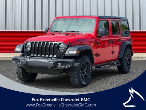 Used 2021 Jeep Wrangler Unlimited Sport AWD/4WD image 1