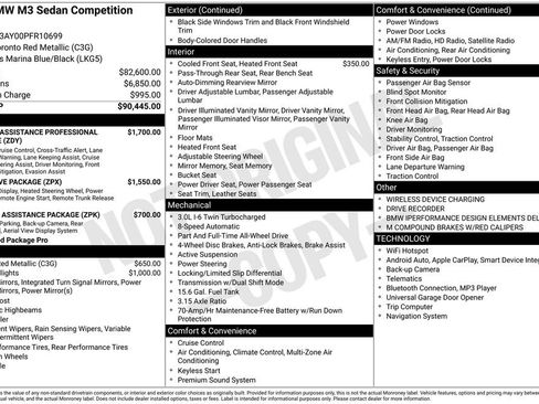 Used 2023 BMW M3 Competition image 6