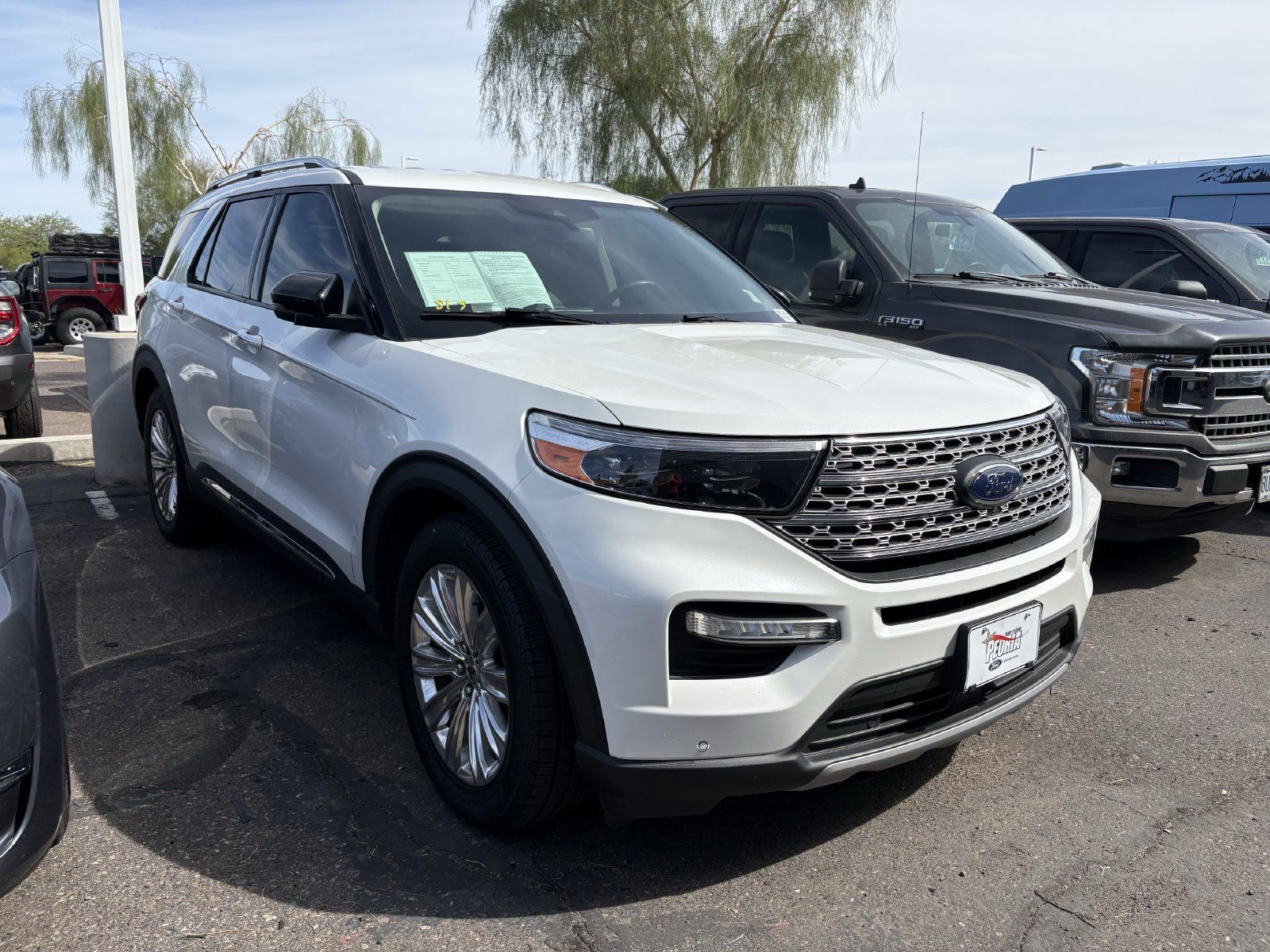 Used 2020 Ford Explorer Limited w/ Class III Trailer Tow Package RWD image 3