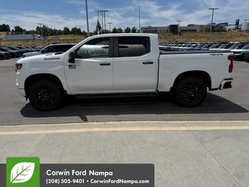 Used 2025 Chevrolet Silverado 1500 Custom w/ Turbomax Blackout Package AWD/4WD image 10